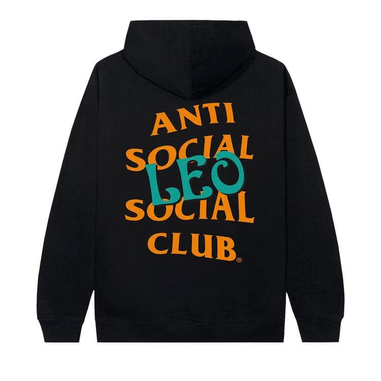 Anti Social Social Club Leo Hoodie Black