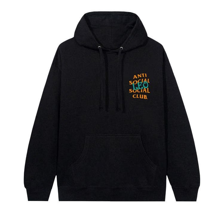Anti Social Social Club Leo Hoodie Black