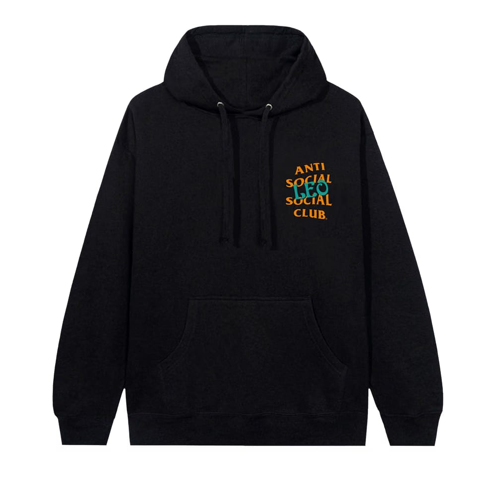 Anti Social Social Club Leo Hoodie Black
