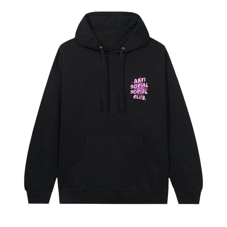 Anti Social Social Club I See Splash Hoodie Black/Pink