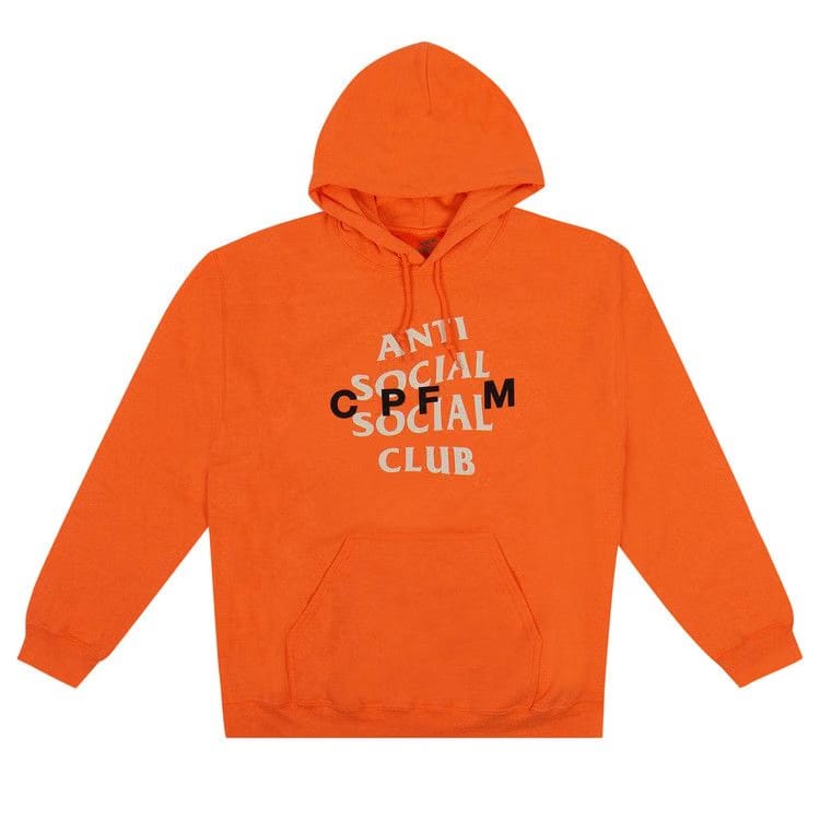 Anti Social Social Club x Cactus Plant Flea Market Hoodie Orange