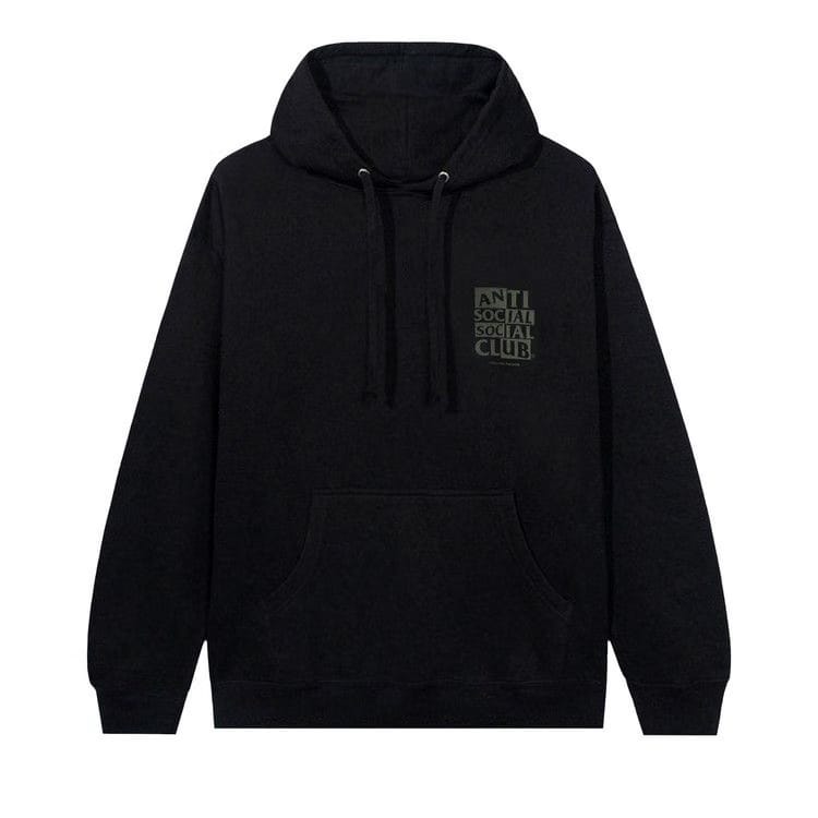 Anti Social Social Club Muted Hoodie Black
