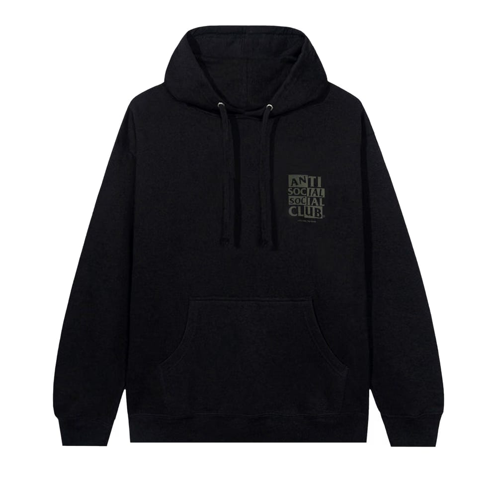Anti Social Social Club Muted Hoodie Black