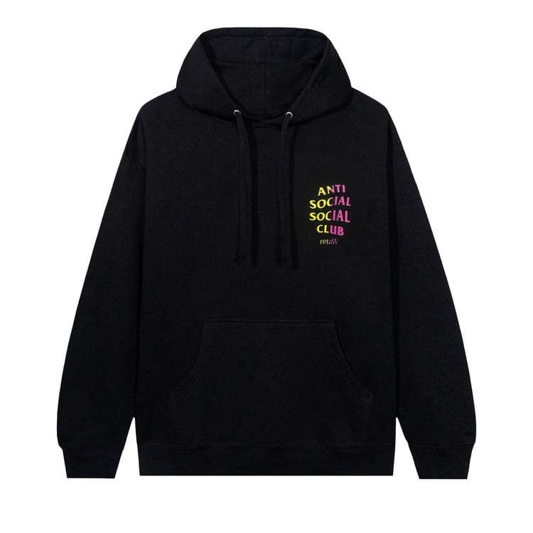 Anti Social Social Club x retaW Hoodie Black