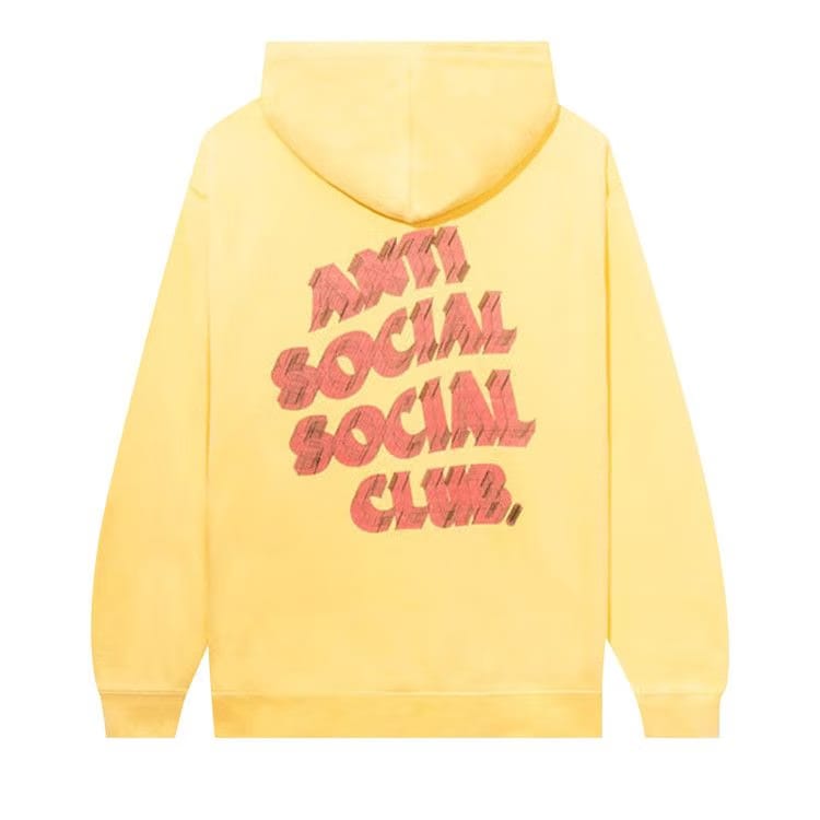 Anti Social Social Club How Deep Hoodie Yellow