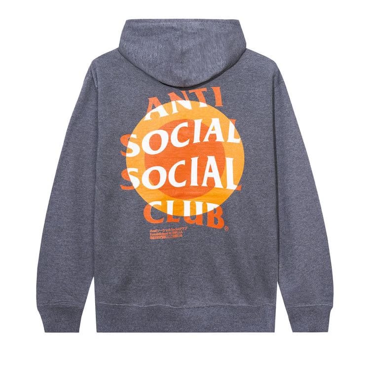 Anti Social Social Club Impatient Heather Hoodie Heather Grey