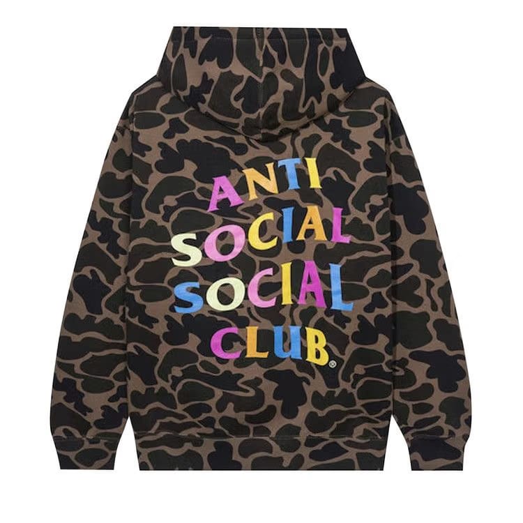 Anti Social Social Club Cheetah Hoodie Brown