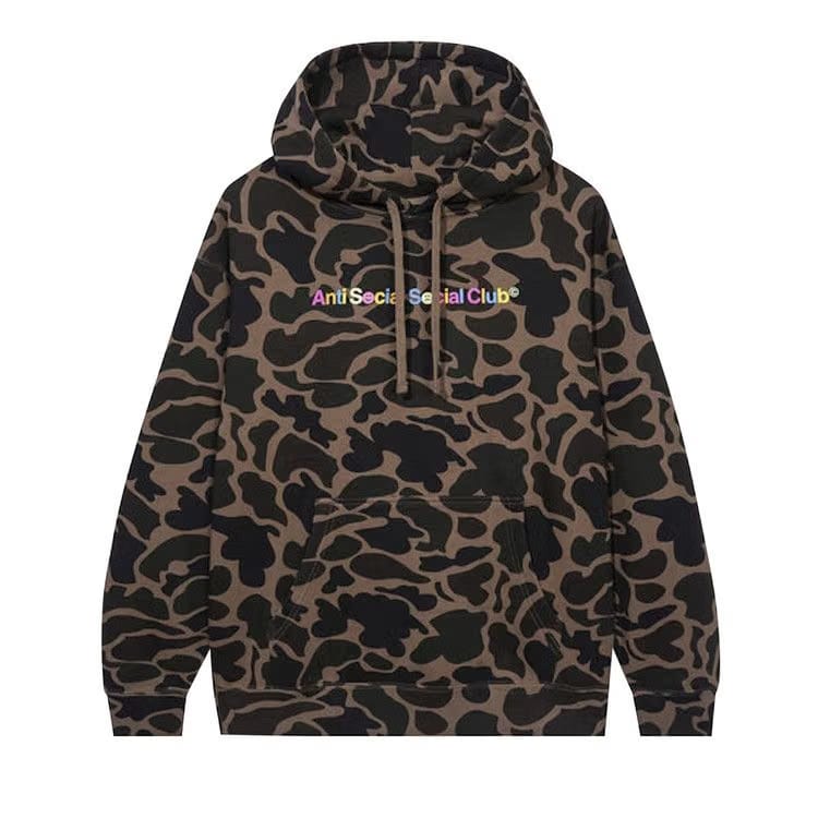 Anti Social Social Club Cheetah Hoodie Brown