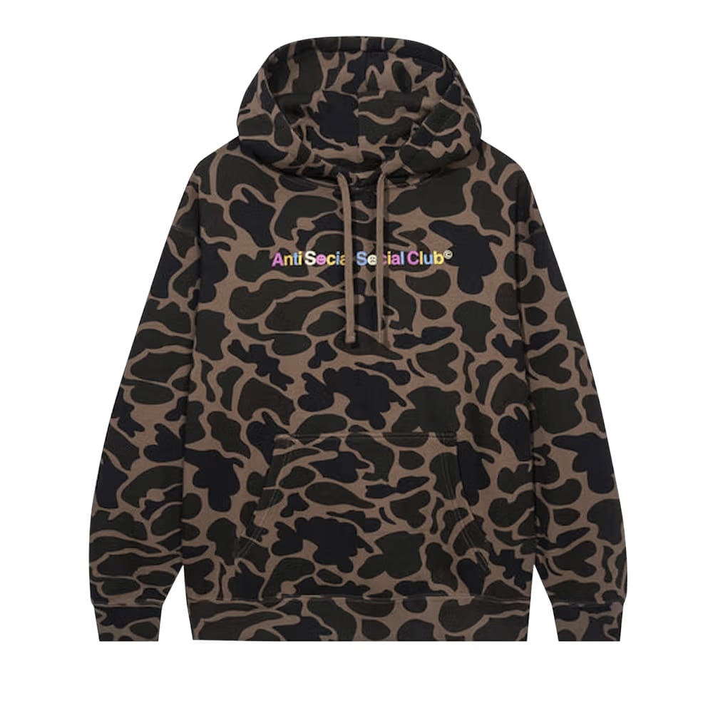 Anti Social Social Club Cheetah Hoodie Brown