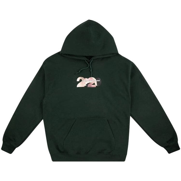 Anti Social Social Club Mouth Hoodie Green