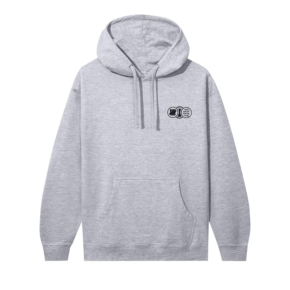 Anti Social Social Club x Undefeated Position Hoodie Athletic Heather