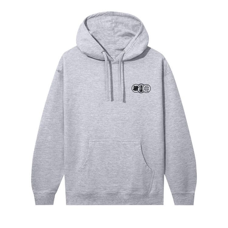 Anti Social Social Club x Undefeated Position Hoodie Athletic Heather