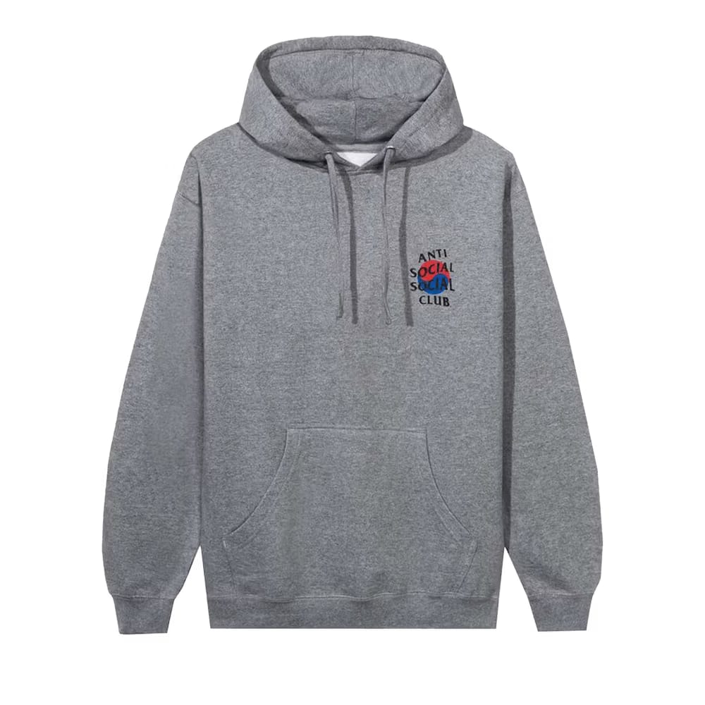 Anti Social Social Club x Case Study Flag Hoodie Grey