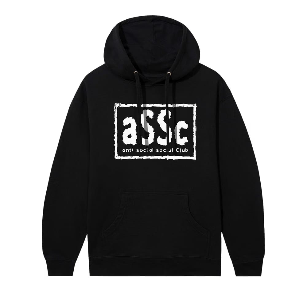 Anti Social Social Club x WWE NWO Hoodie Black