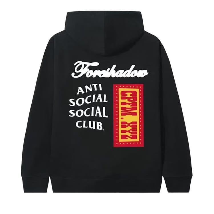 Anti Social Social Club x Cactus Plant Flea Market Foreshadow Hoodie Black