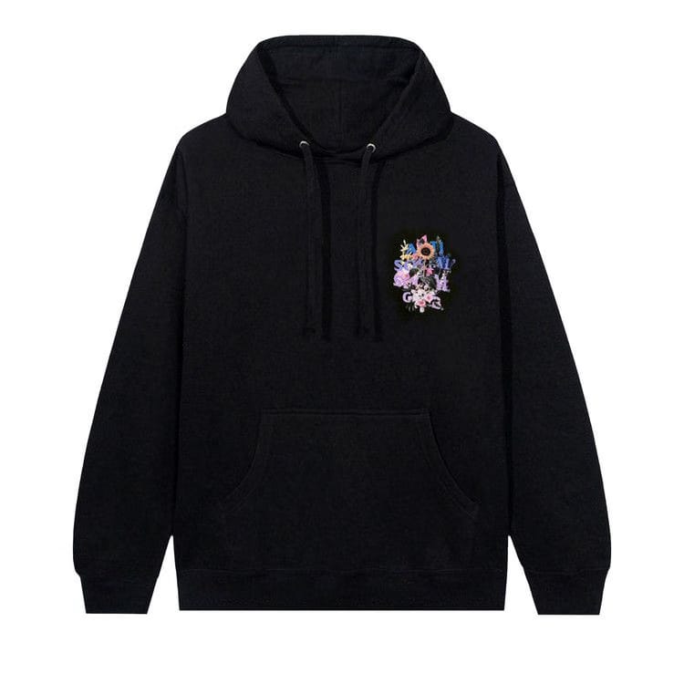 Anti Social Social Club Bouquet For The Old Days Hoodie Black