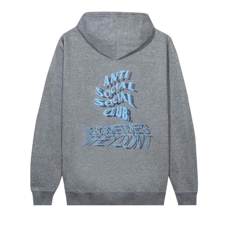 Anti Social Social Club Sometimes They Don't Hoodie Grey