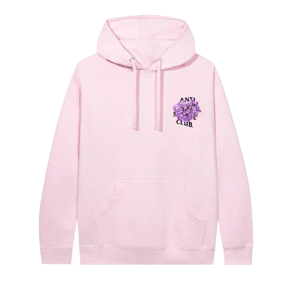 Anti Social Social Club All Rise Hoodie Pink