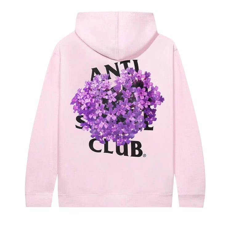 Anti Social Social Club All Rise Hoodie Pink