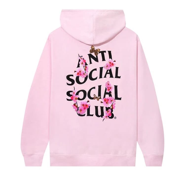 Anti Social Social Club Kkotch Hoodie Pink