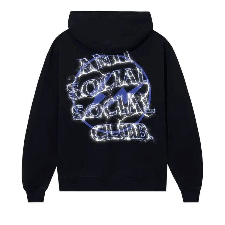 Anti Social Social Club x Fragment Bolt Hoodie Black/Navy