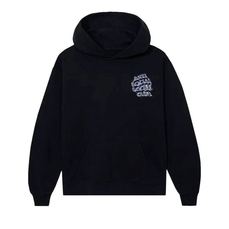 Anti Social Social Club x Fragment Bolt Hoodie Black/Navy