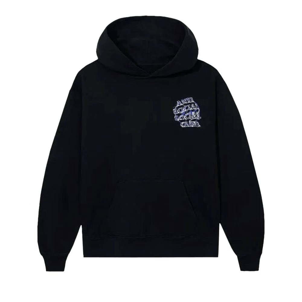 Anti Social Social Club x Fragment Bolt Hoodie Black/Navy