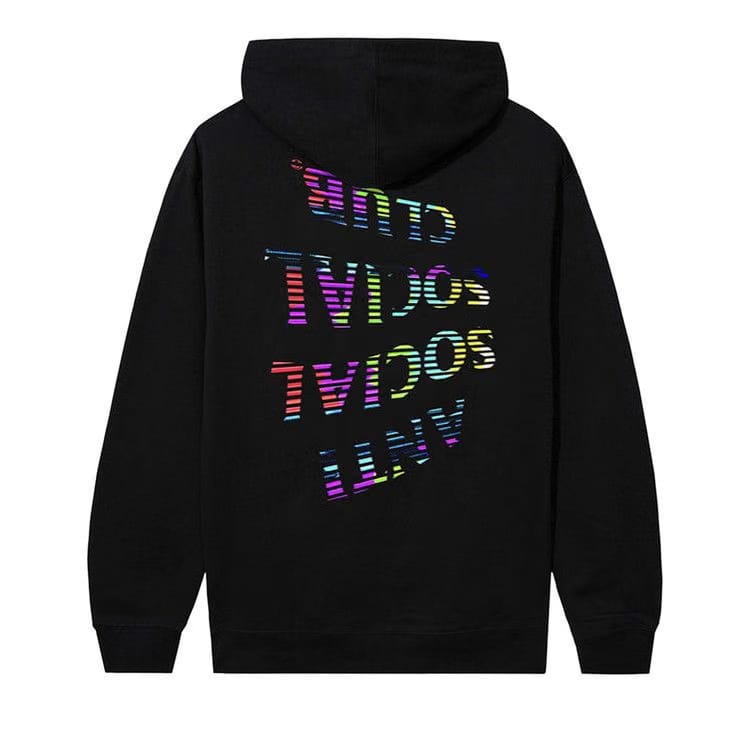 Anti Social Social Club NTSC Hoodie Black