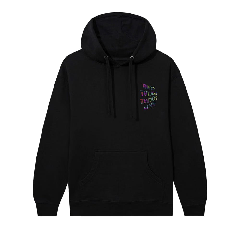 Anti Social Social Club NTSC Hoodie Black
