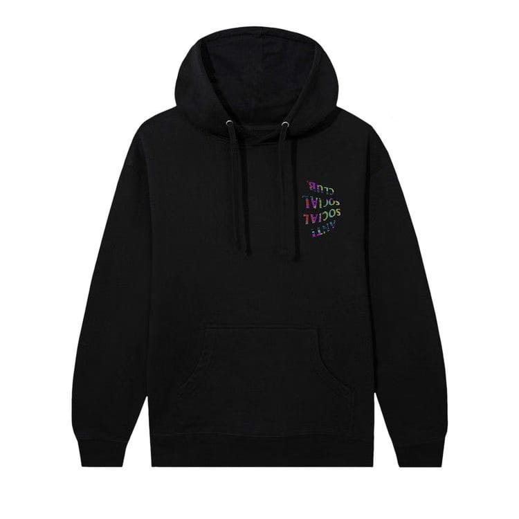 Anti Social Social Club NTSC Hoodie Black