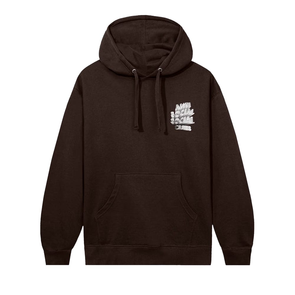 Anti Social Social Club Unbearable Hoodie Brown