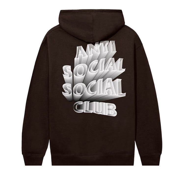 Anti Social Social Club Unbearable Hoodie Brown