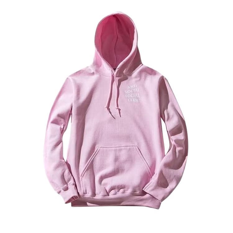 Anti Social Social Club Know You Better Hoodie Pink