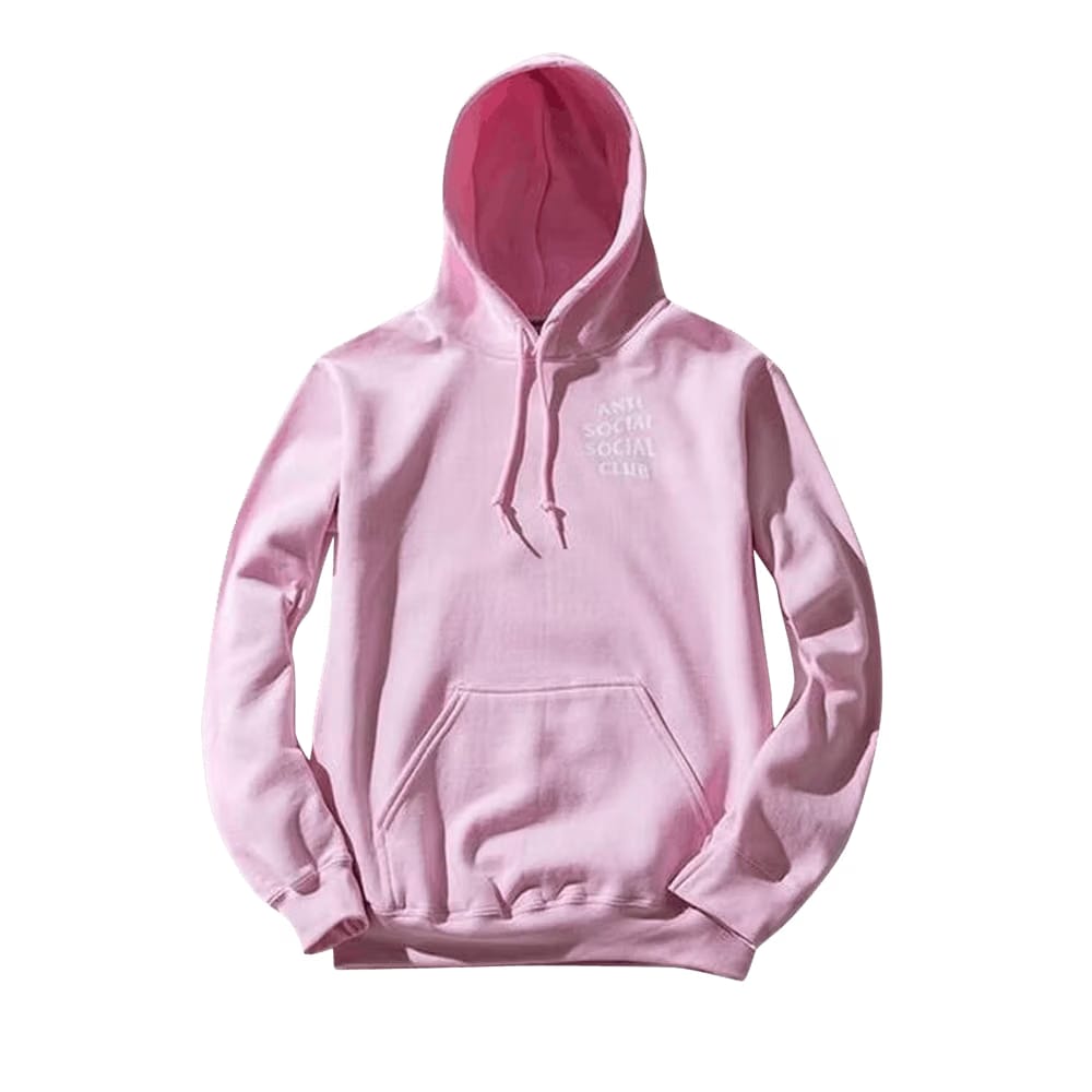 Anti Social Social Club Know You Better Hoodie Pink