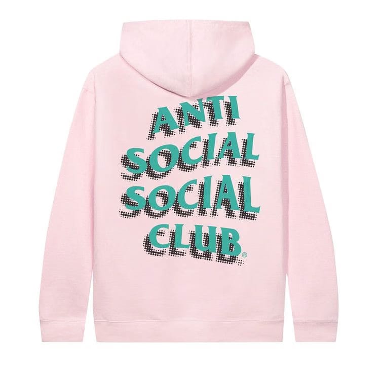 Anti Social Social Club Toned Down Hoodie Pink