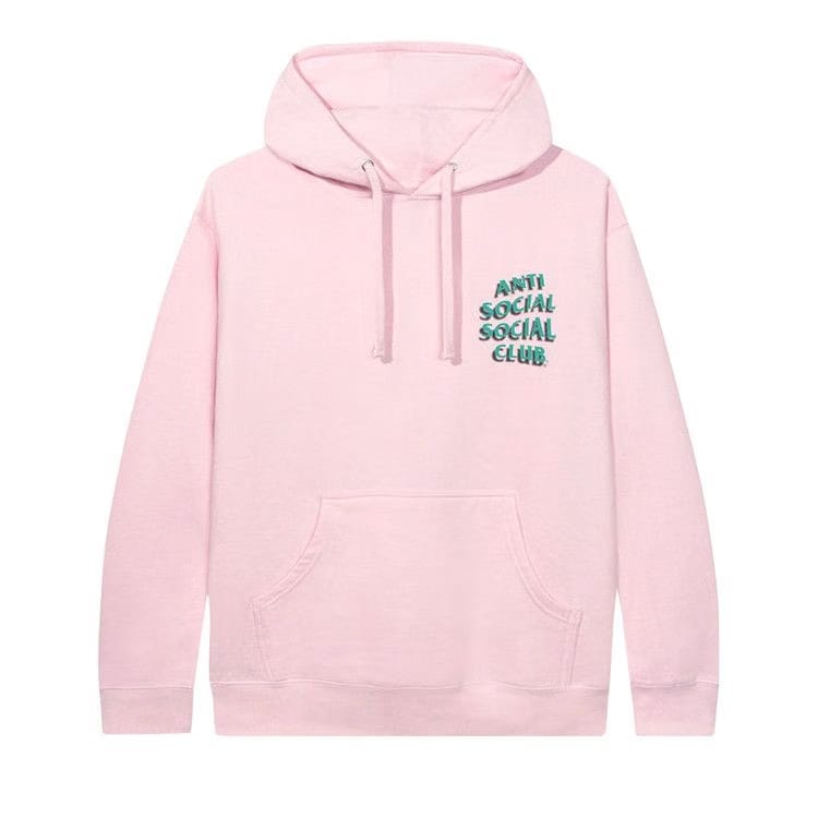 Anti Social Social Club Toned Down Hoodie Pink