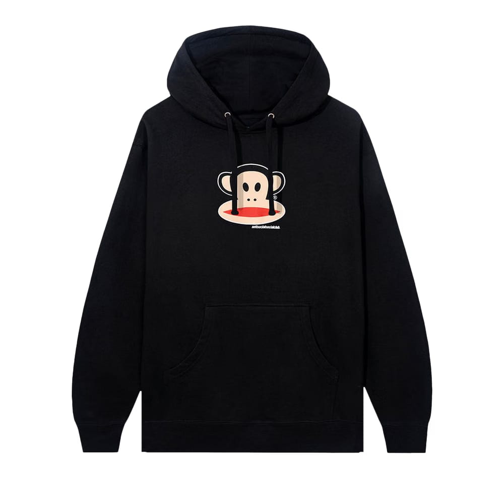 Anti Social Social Club x Paul Frank Hoodie Black