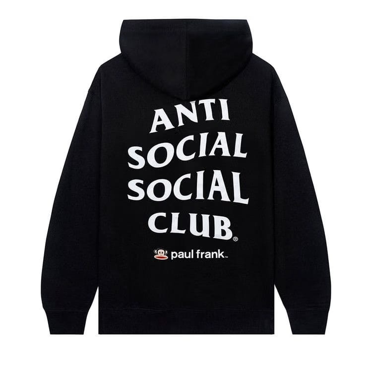 Anti Social Social Club x Paul Frank Hoodie Black