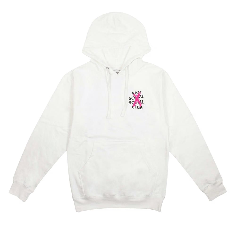 Anti Social Social Club Cancelled Hoodie White