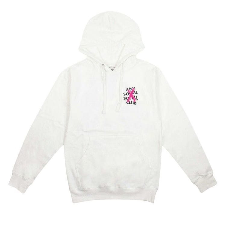 Anti Social Social Club Cancelled Hoodie White