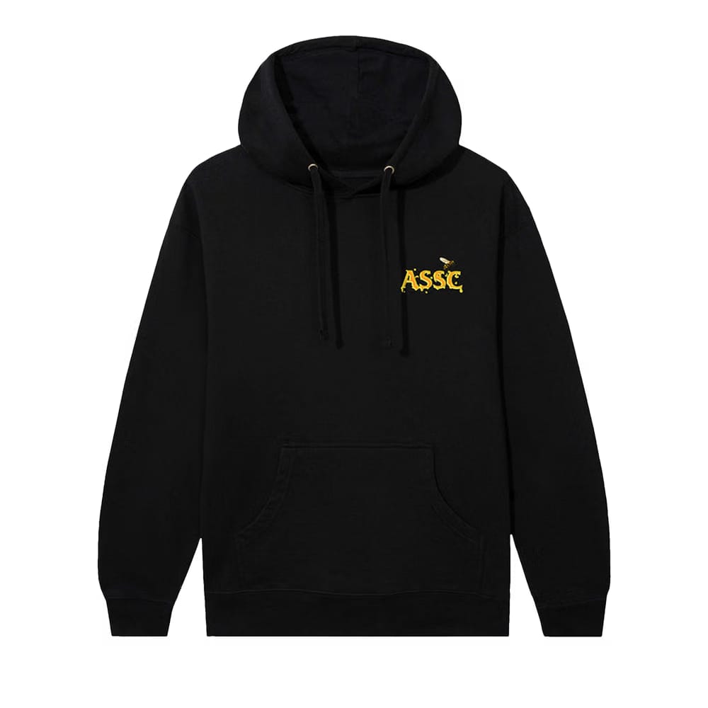 Anti Social Social Club Bee Keeper Hoodie Black
