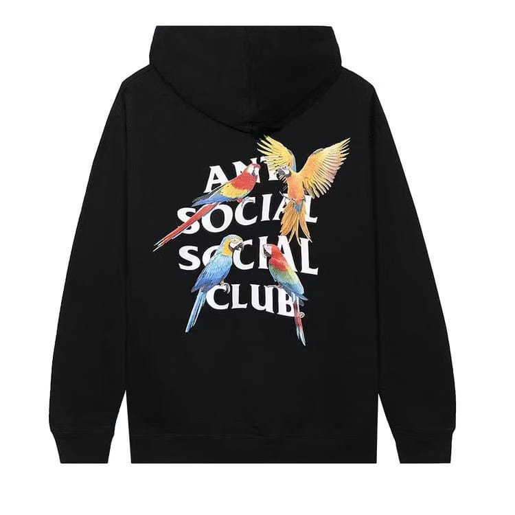 Anti Social Social Club California Hoodie Black