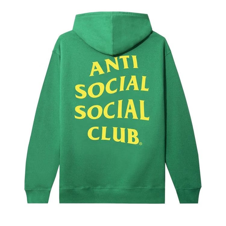 Anti Social Social Club Mind Games 21 Hoodie Green