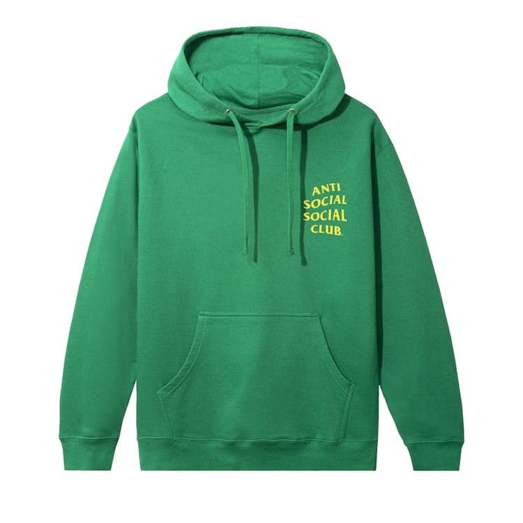 Anti Social Social Club Mind Games 21 Hoodie Green