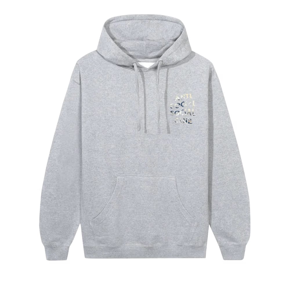 Anti Social Social Club Tonkatsu Hoodie Heather Grey