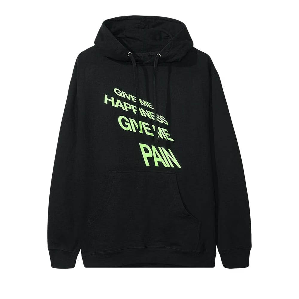 Anti Social Social Club Give Me Hoodie Black