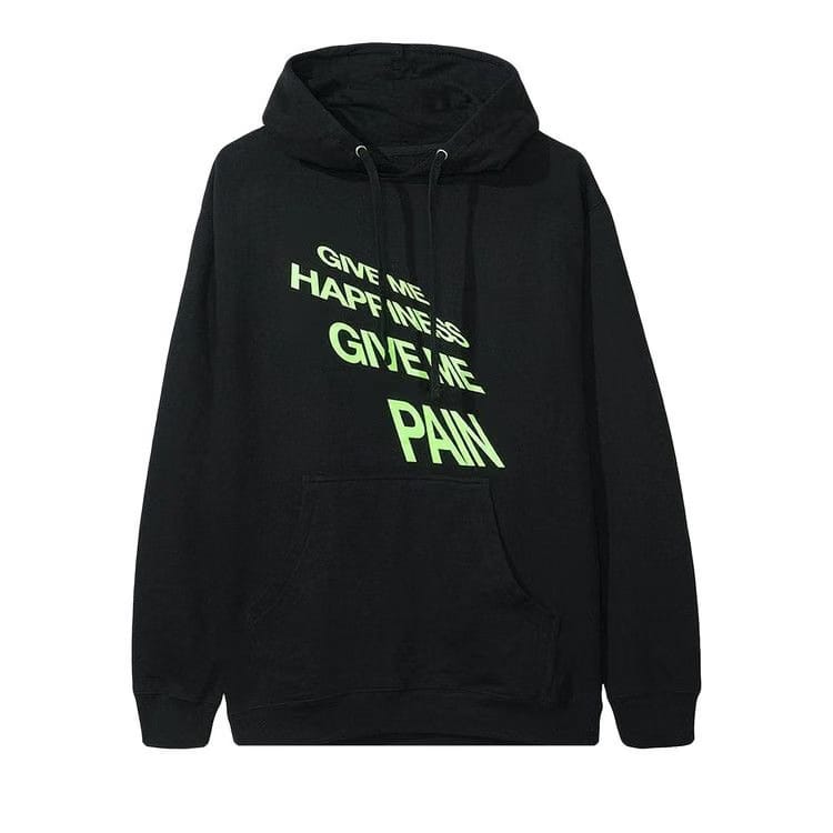 Anti Social Social Club Give Me Hoodie Black
