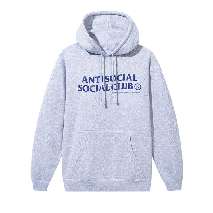 Anti Social Social Club Class 1-A Hoodie Gunmetal Heather