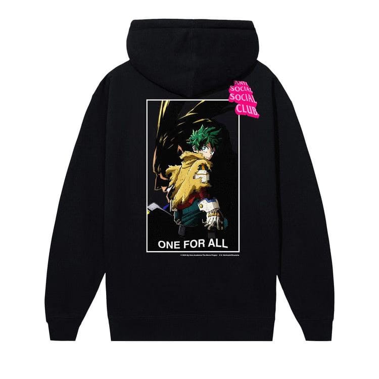 Anti Social Social Club One For All Hoodie Black