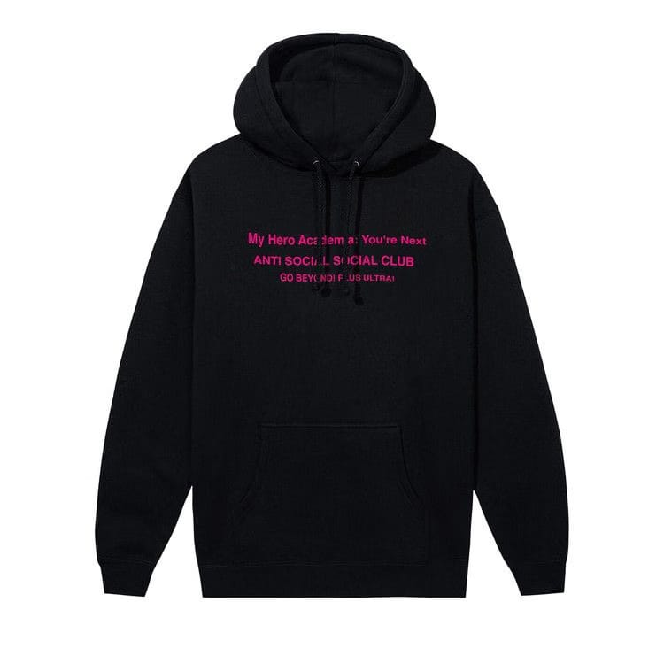 Anti Social Social Club One For All Hoodie Black